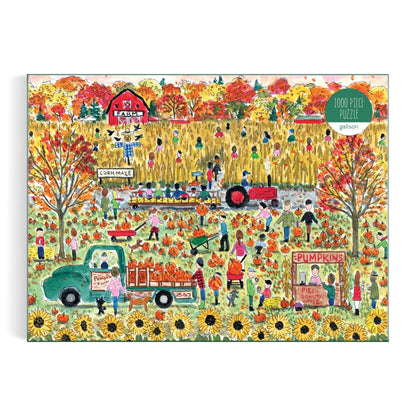 Galison - Pumpkin Patch Puzzle, 1000 Pieces