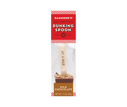 Milk Chocolate Dunking Spoon in packaging.