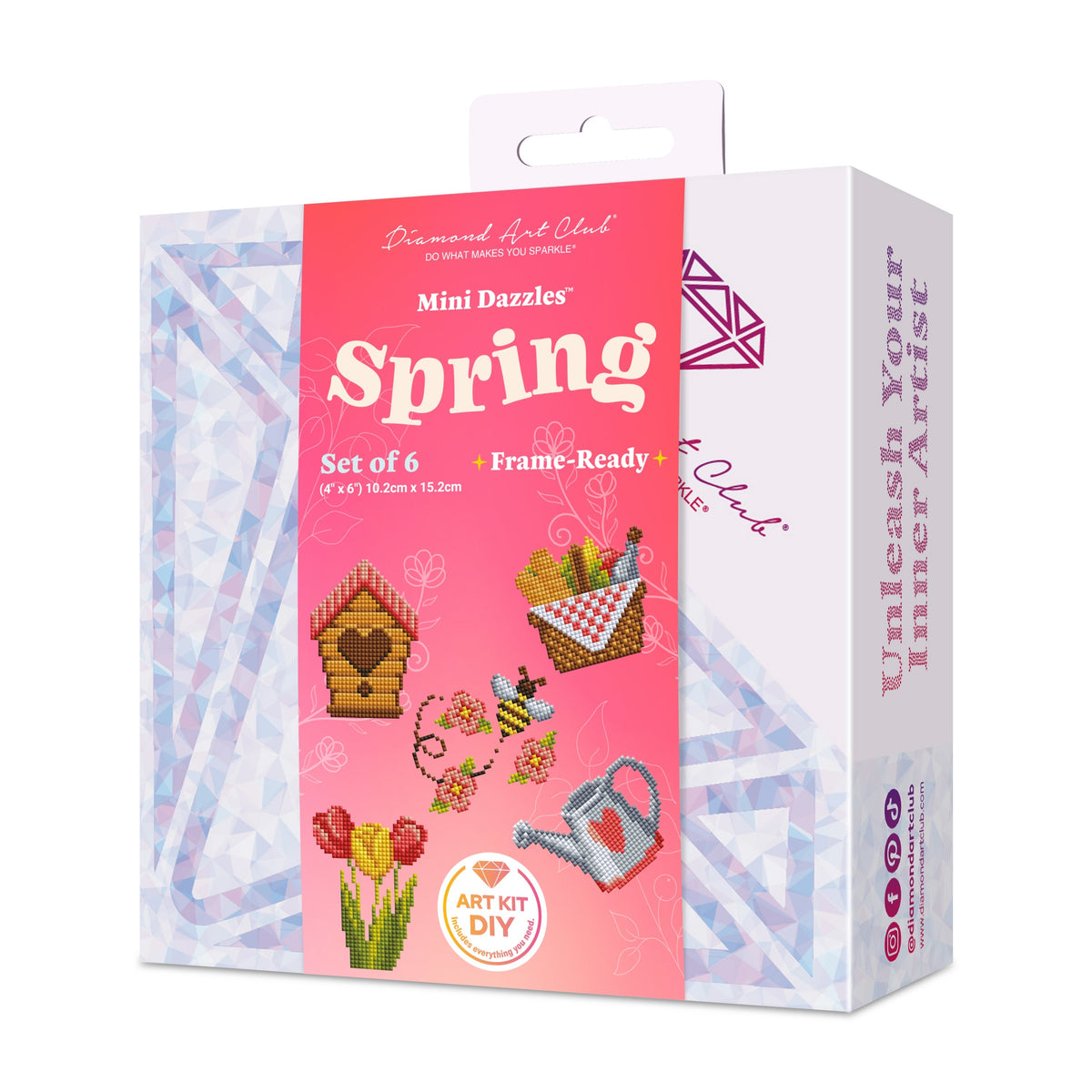 front of the mini dazzle boxed kit