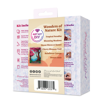 back of the mini dazzle boxed kit