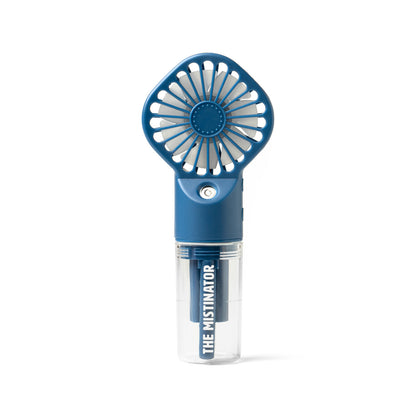 blue Mistinator 2-in-1 Rechargeable Water Fan