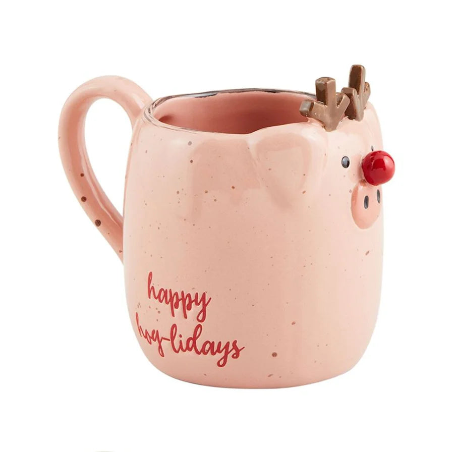 Pig Christmas mug.