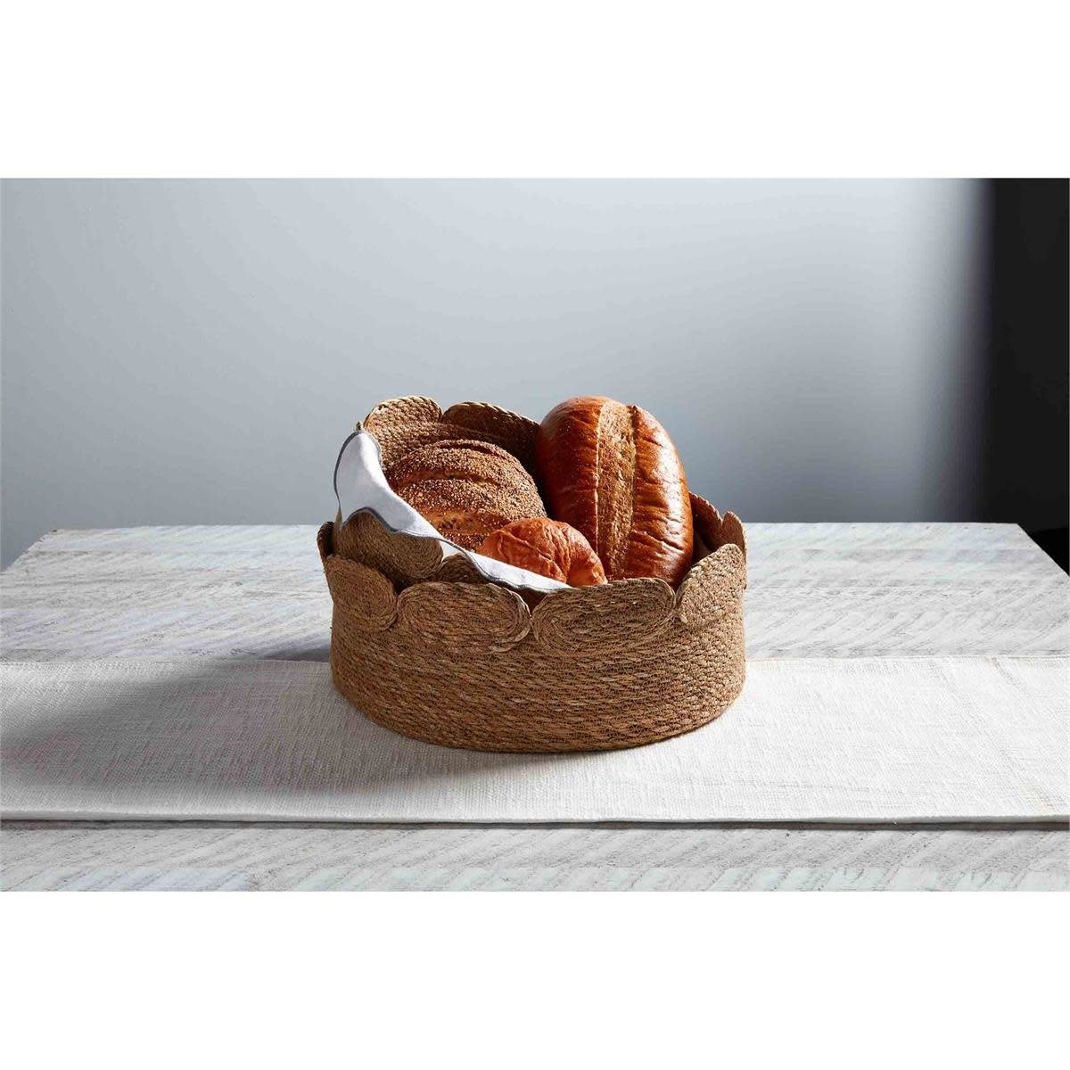 Mud Pie Jute-Weihnachtsstrumpf – Naturfarben, Mit Rotem Ric-Rac-Besatz, 48 X 28 Cm
