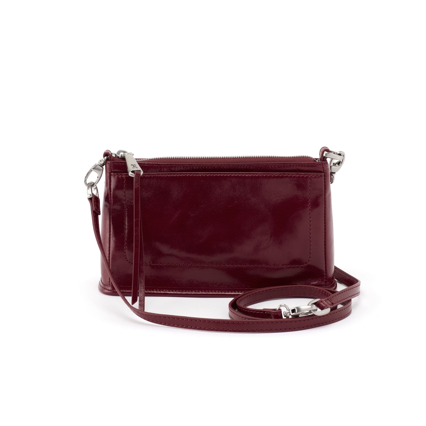 merlot Cadence Crossbody on a white background.