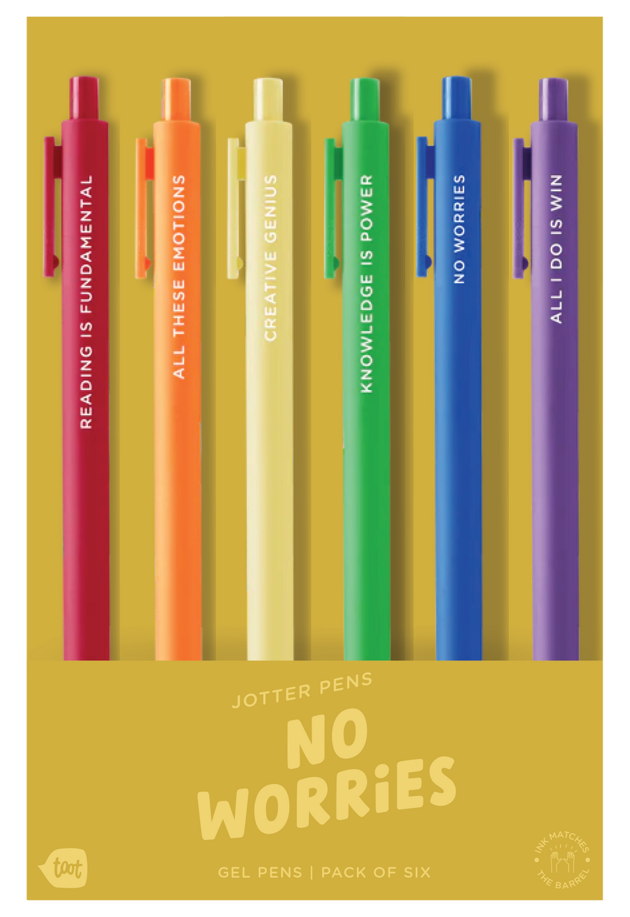 no worries pen set