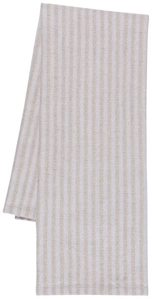 grey Linen & Cotton Dishtowel on a white background.