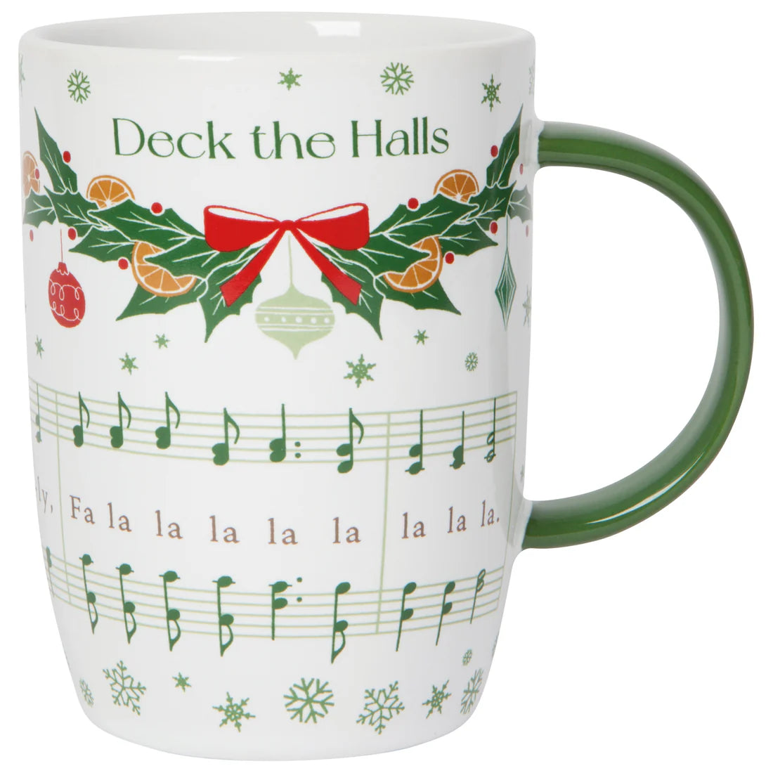 deck the halls mug.