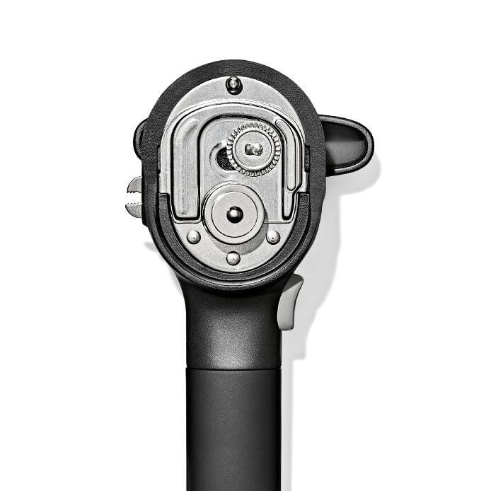 underside of Smooth Edge Can Opener showing cutting blade