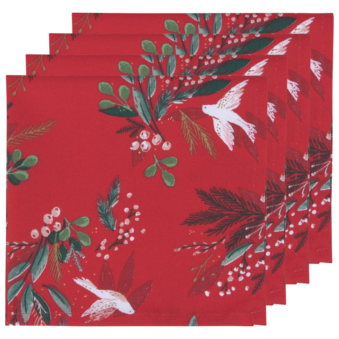 4 Winterbough Napkins