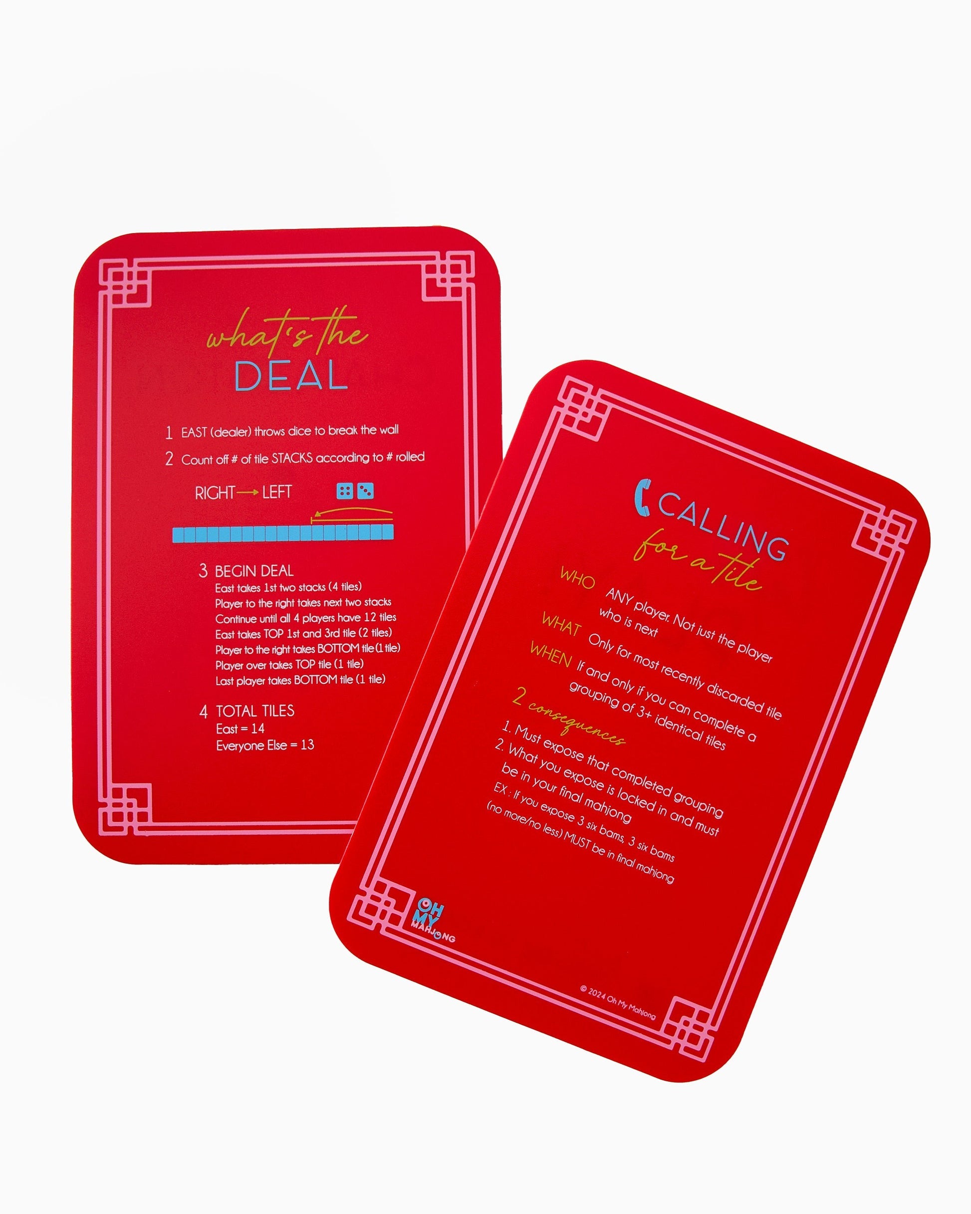 back side of red shuffler cards