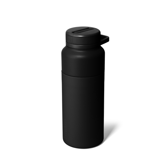 matte black Rotera 35 Ounce Water Bottle