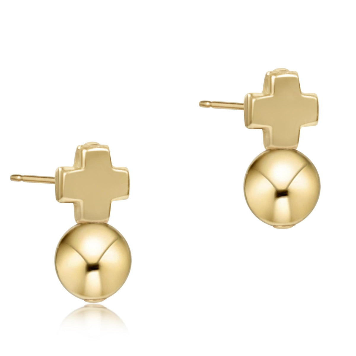 the Signature Cross Gold Stud, Classic Gold