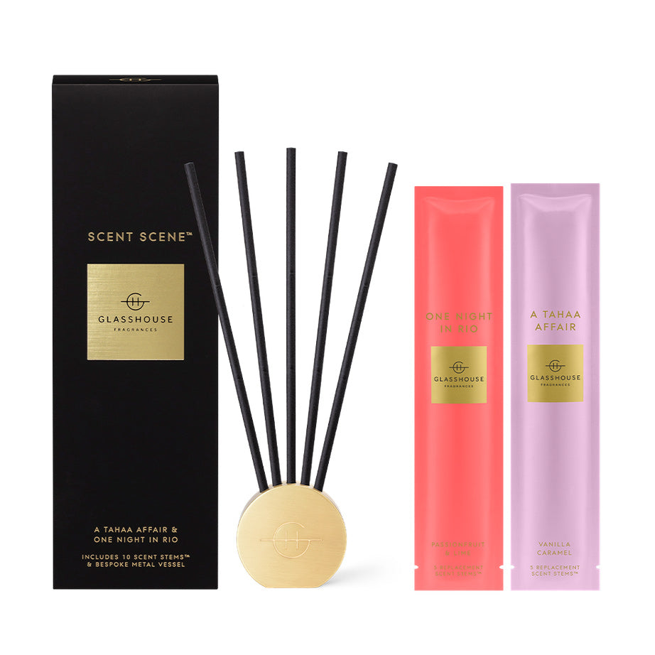 Glasshouse Fragrances - One Night In Rio & A Tahaa Affair Scent Scene Duo