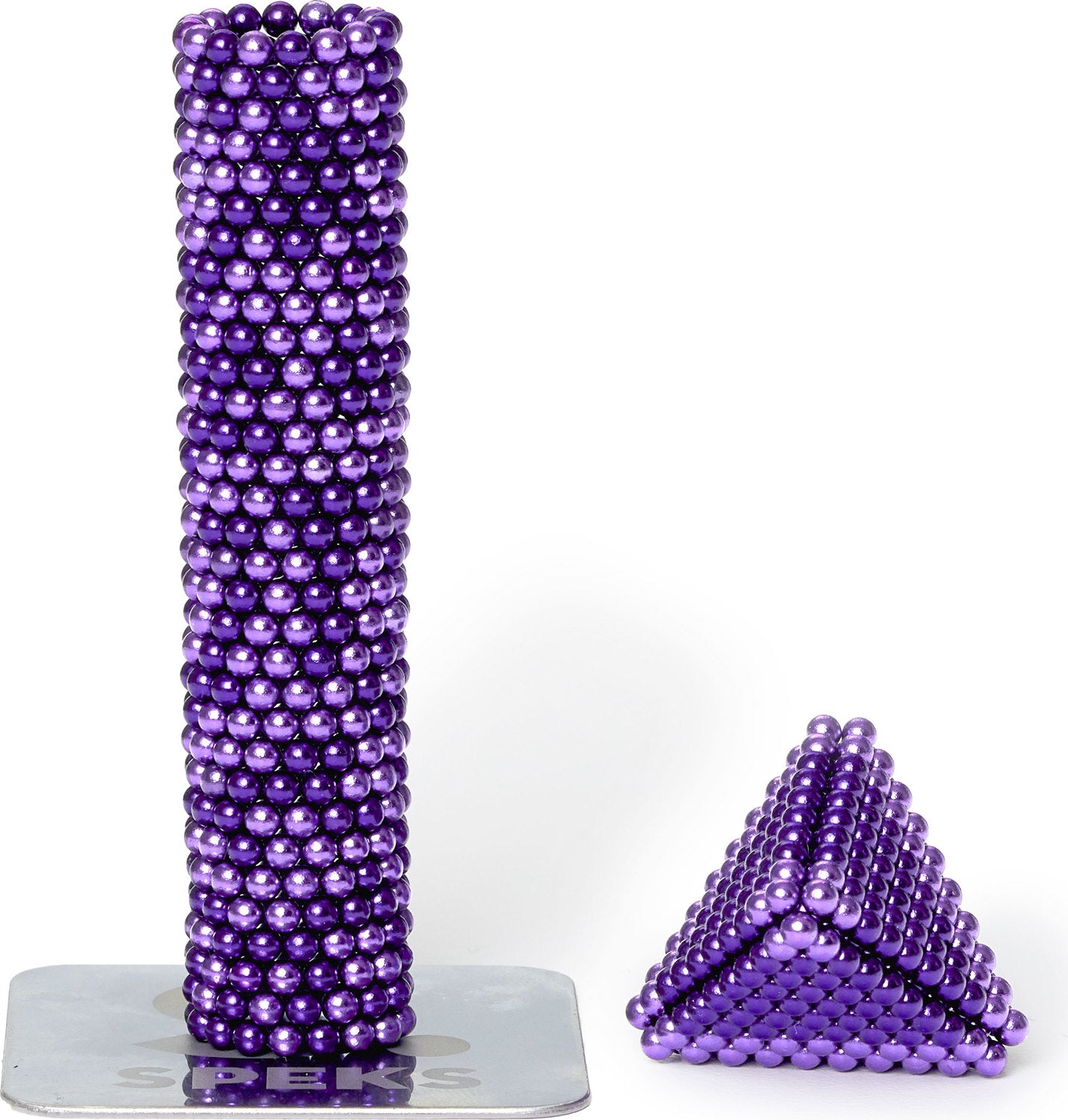 shapes made from tones haze magnetic balls