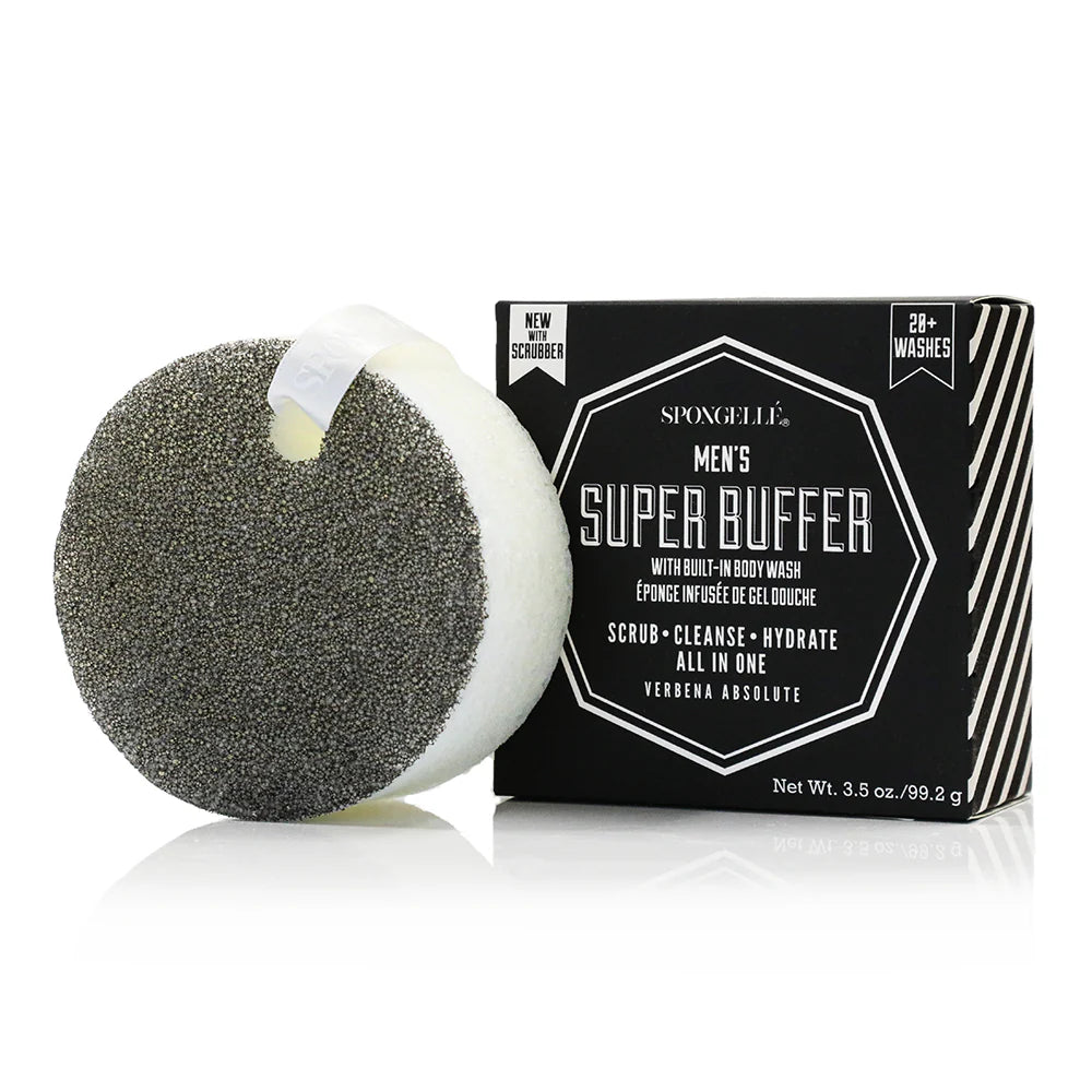 Men's Super Buffer with packaging on a white background