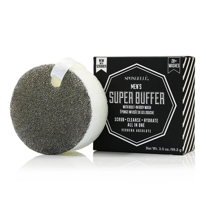 Men's Super Buffer with packaging on a white background