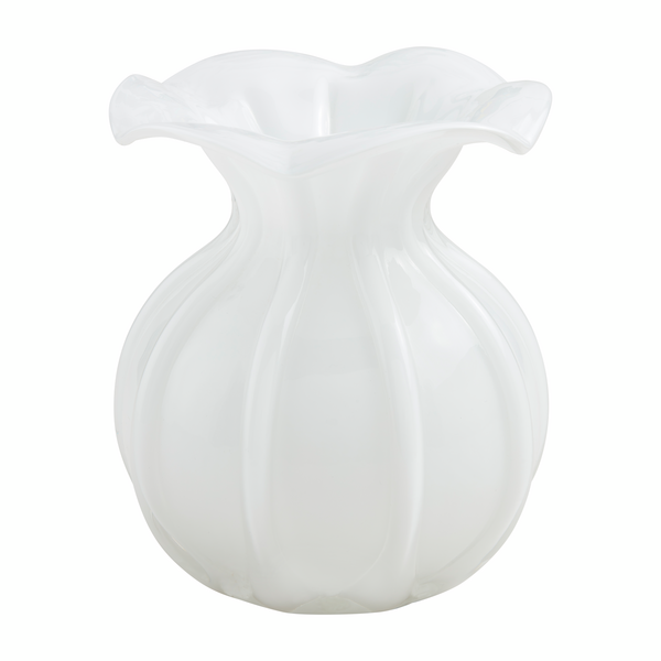 small ruffle vase.