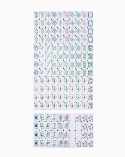 full set of millow mahjong tiles