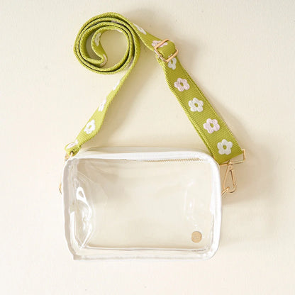 The Darling Effect Clear Crossbody Bag