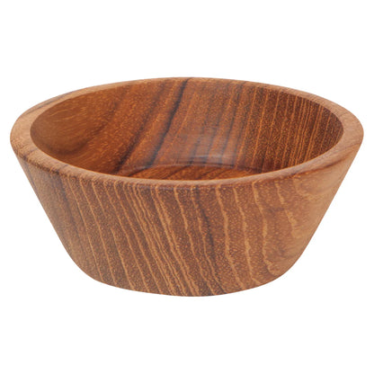 small teak wood pinch bowl