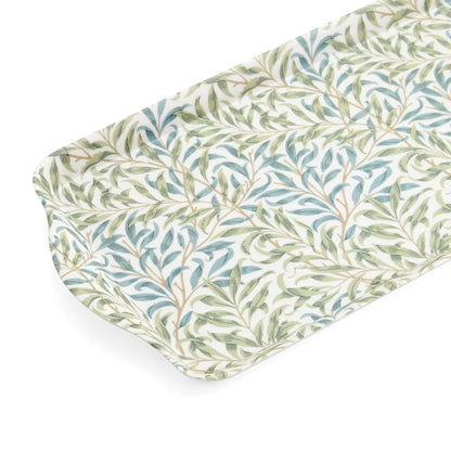 close-up of willow bough melamine sandwich tray