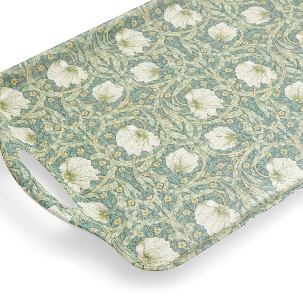 close-up of Pimpernel Floral Melamine Tray