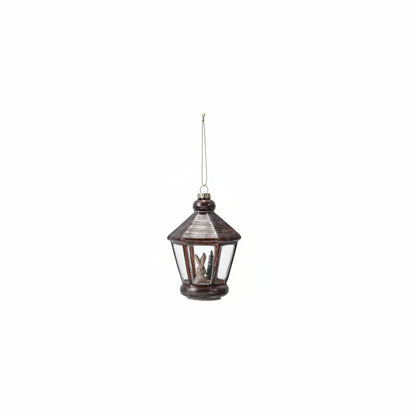 bunny in hexagon shaped lantern