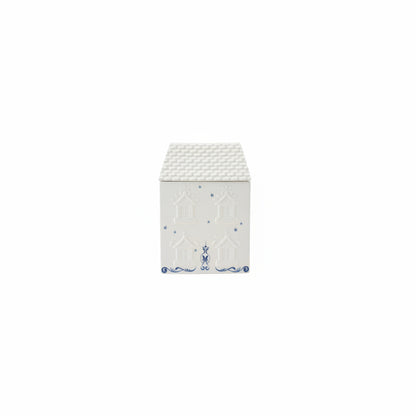 back view of the house shaped cookie jar