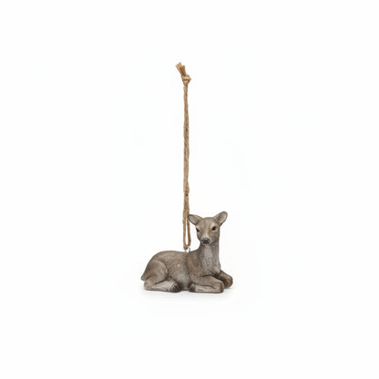 deer ornament on a white background