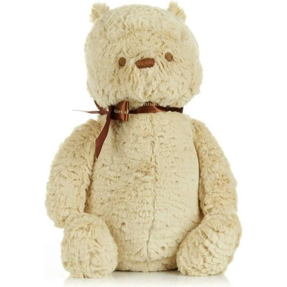 front view of the Classic Pooh Plush Toy, Large on a white background