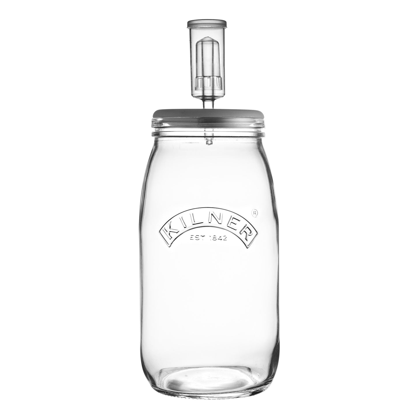 glass jar for fermentation kit.
