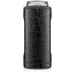 onyx leopard hopsulator slim can cooler on a white background