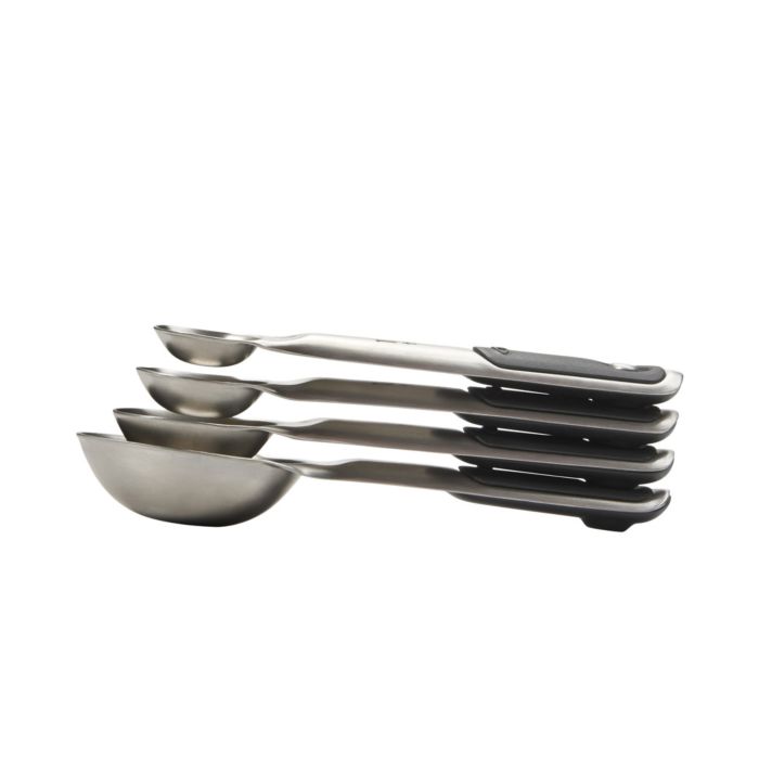 Norpro Mini Measuring Spoons Set Includes Dash/Pinch/Smidgen, Silver