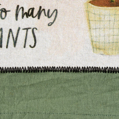close-up of stitching on art panel.