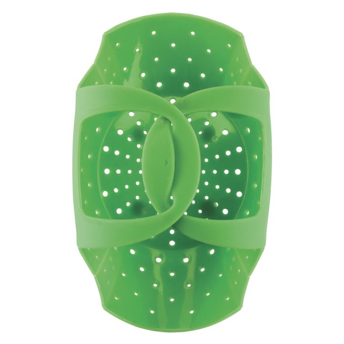 Trudeau® Green Silicone Vegetable Steamer with Handle