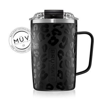 onyx leopard toddy on a white background