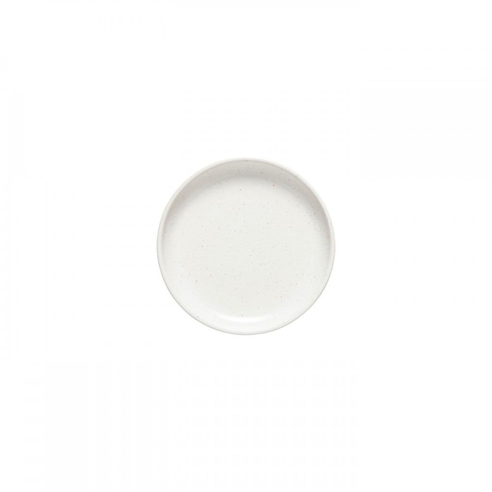 salt pacifica bread plate on a white background