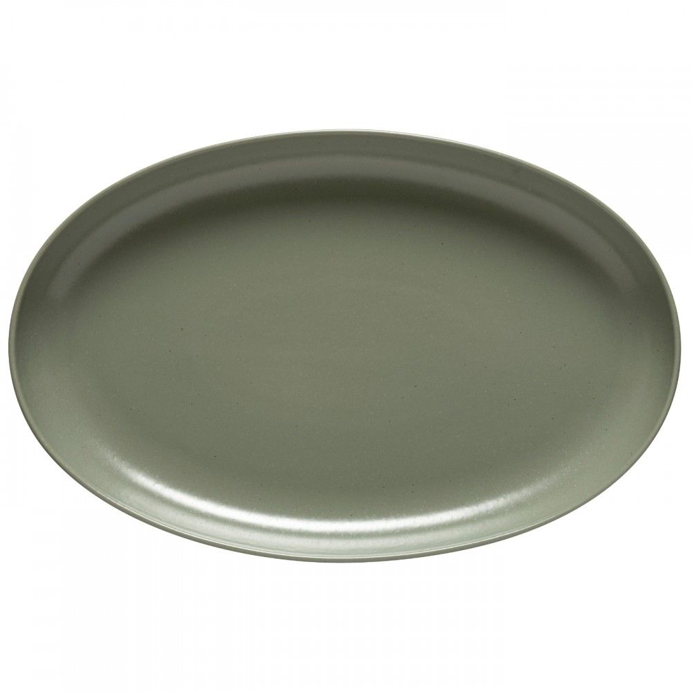artichoke pacifica oval platter on a white background