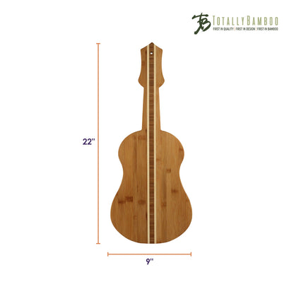 ukulele shaped board with measurements.