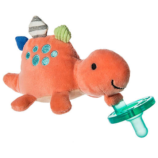 Pebblesaurus pacifier on a white background