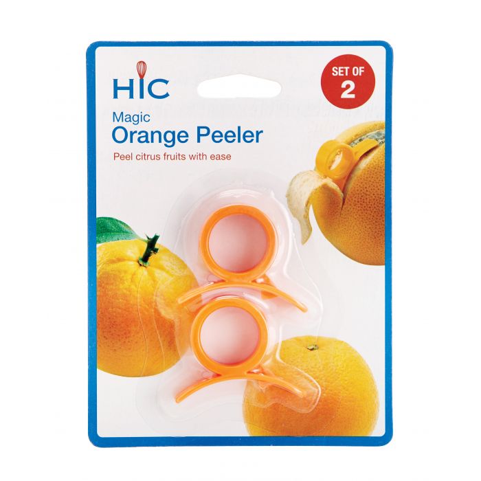the magic orange peeler package on a white background