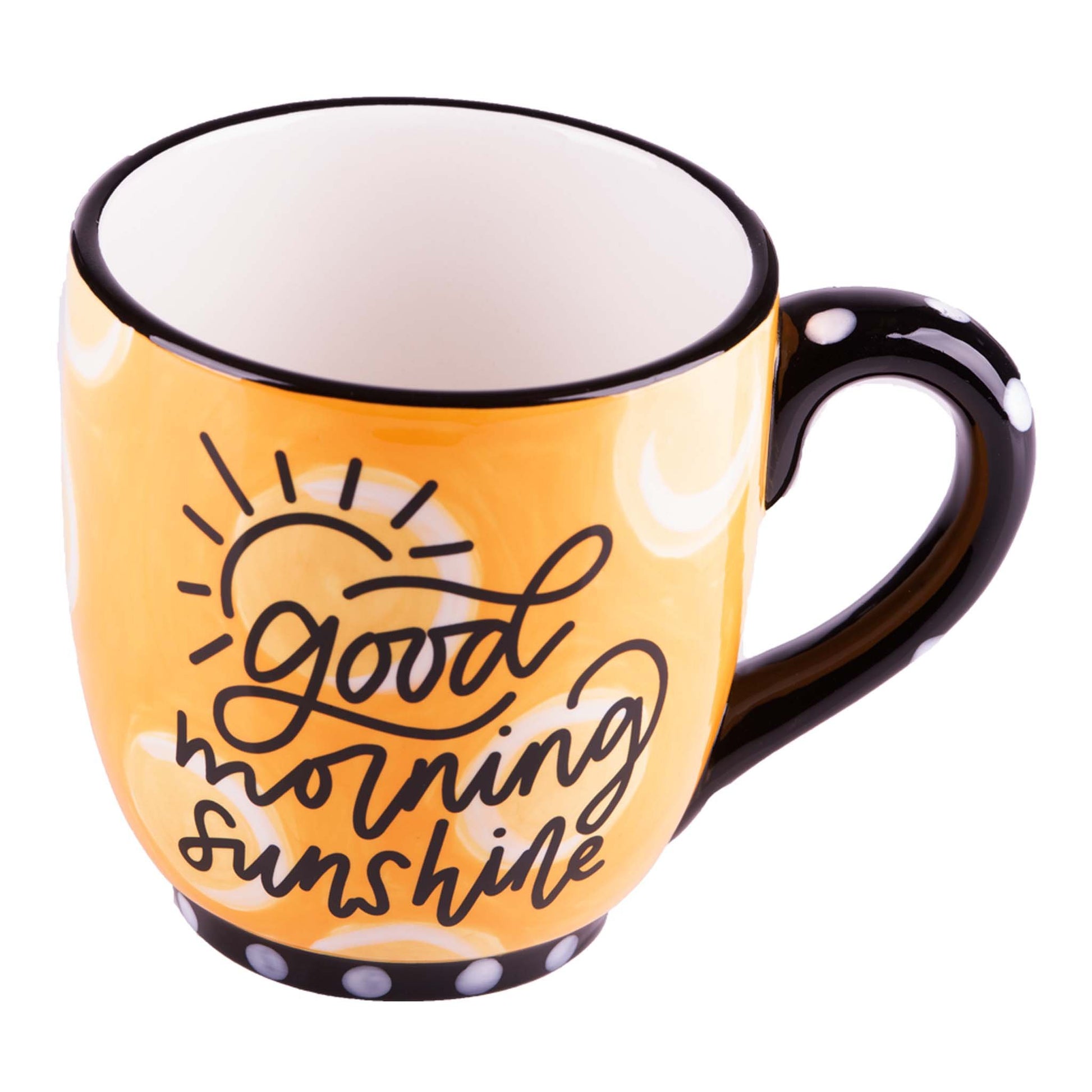 good morning sunshine mug on a white background