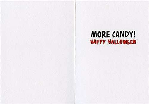 inside of card is white with black and orange inside text