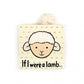 if i were a lamb board book on a white background