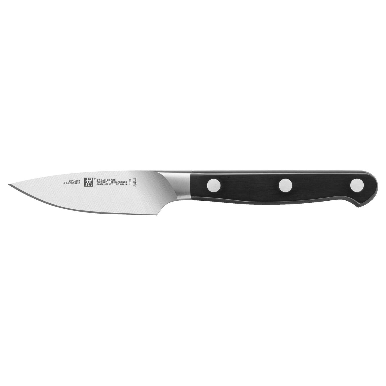 pro 3 inch paring knife on a white background