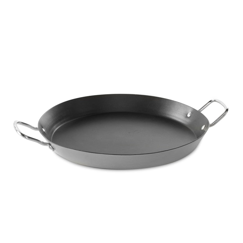 paella pan with handles.