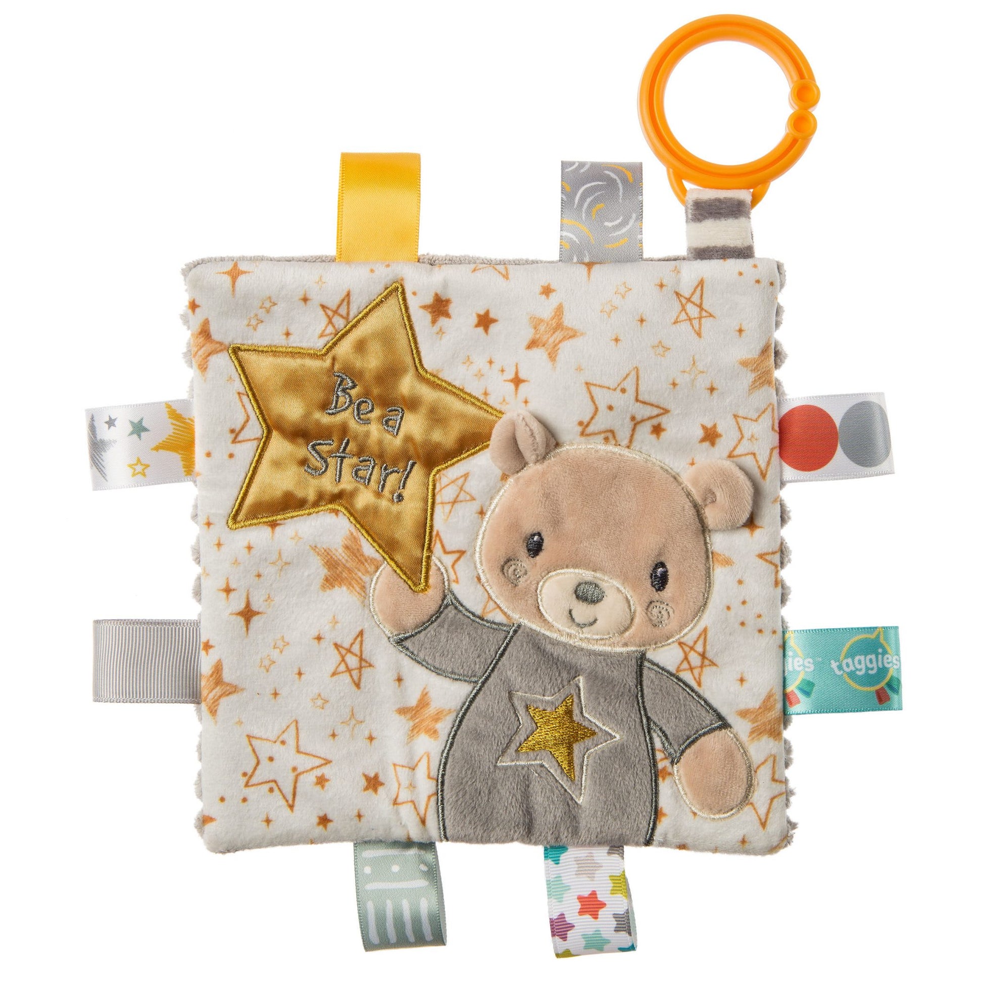 be a star crinkle toy on a white background
