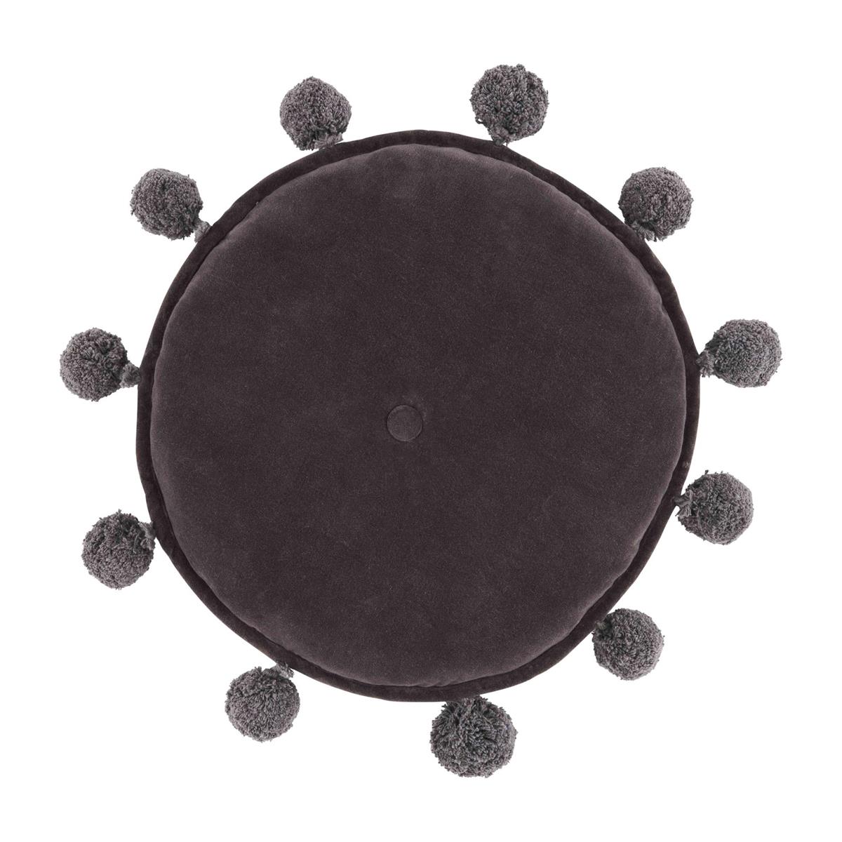 Black clearance circle pillow