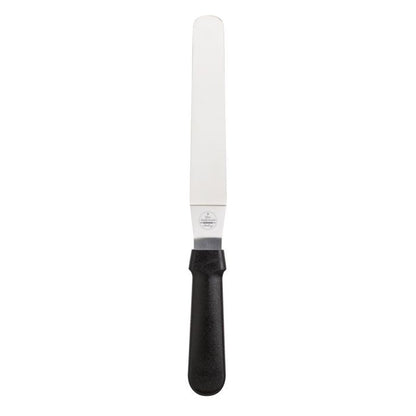 the offset icing spatula on a white background
