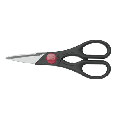 kitchen shears on white background